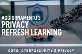 Privacy Aggiornamento 3 - Refresh Learning
