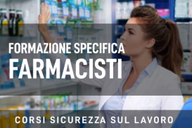 Formazione e informazione specifica dei Farmacisti in materia di salute e sicurezza sul lavoro 4 ore